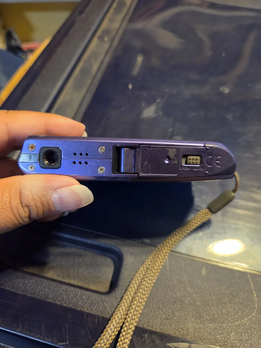 Casio Exilim Purple Compact Digital Camera - 14.1MP